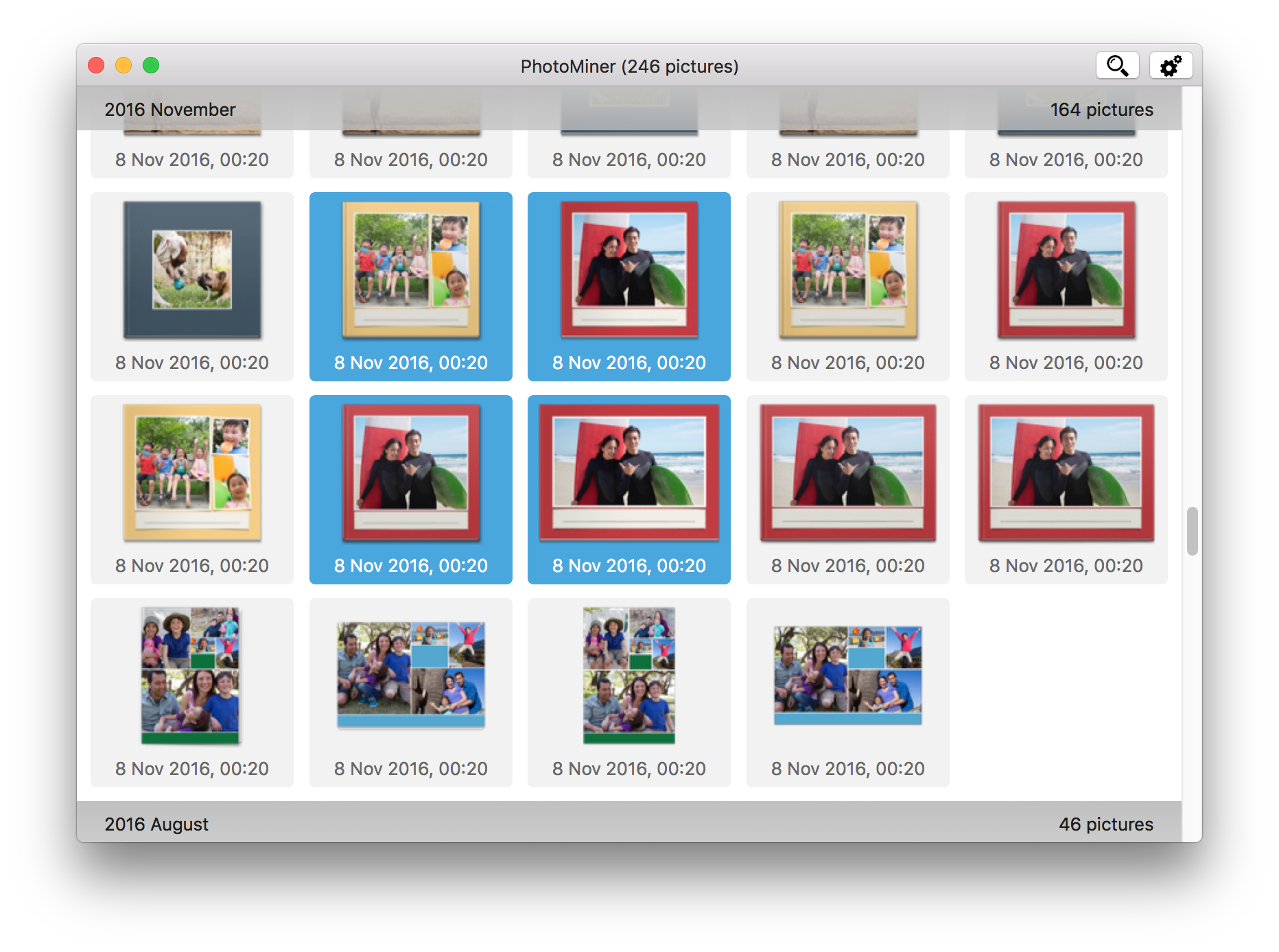 Moving photos between folders